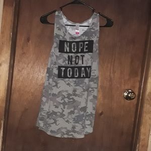 Camo tank